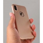 Wholesale iPhone X (Ten) Soft Slim Flexible Case (Rose Gold)